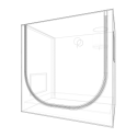 Growbox Dark Propagator 90 R1.50 90x60x98cm, Setzlingszelt