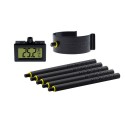 MEDIPRO thermoHygrometer, mit Halter für E40-Fassung. -50/+70°C, 10-99% RH