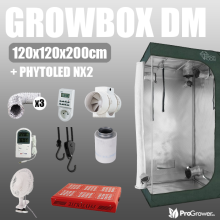 Zestaw do uprawy: Growbox DM 120x120x200cm + PhytoLED NX2