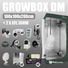 Komplettset: Growzelt Diamond Room + 2 x CFL 300W