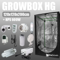 Zestaw do uprawy: Growbox HG 120x120x200cm + HPS 600W
