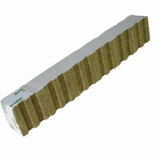 GRODAN 10x10x6.5cm, mineral wool cube, hole fi 27mm, 1pc.