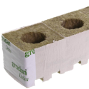 GRODAN 7.5x7.5x6.5cm, mineral wool cube, hole fi 42mm, 1pc.