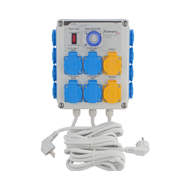 Programmer TimerBox 12x600W + Heating