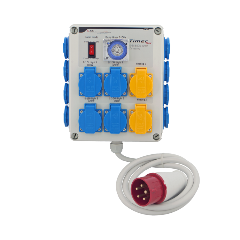 Programmer TimerBox 12x600W + Heating SD21-416EU