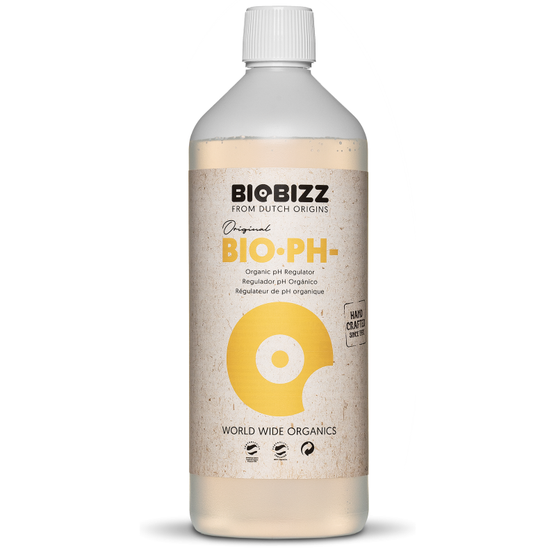 BioBizz pH Minus 1L, organiczny regulator obniżający pH