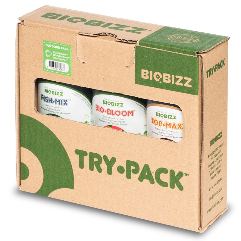 BioBizz Try Pack OUTDOOR 3x250ml