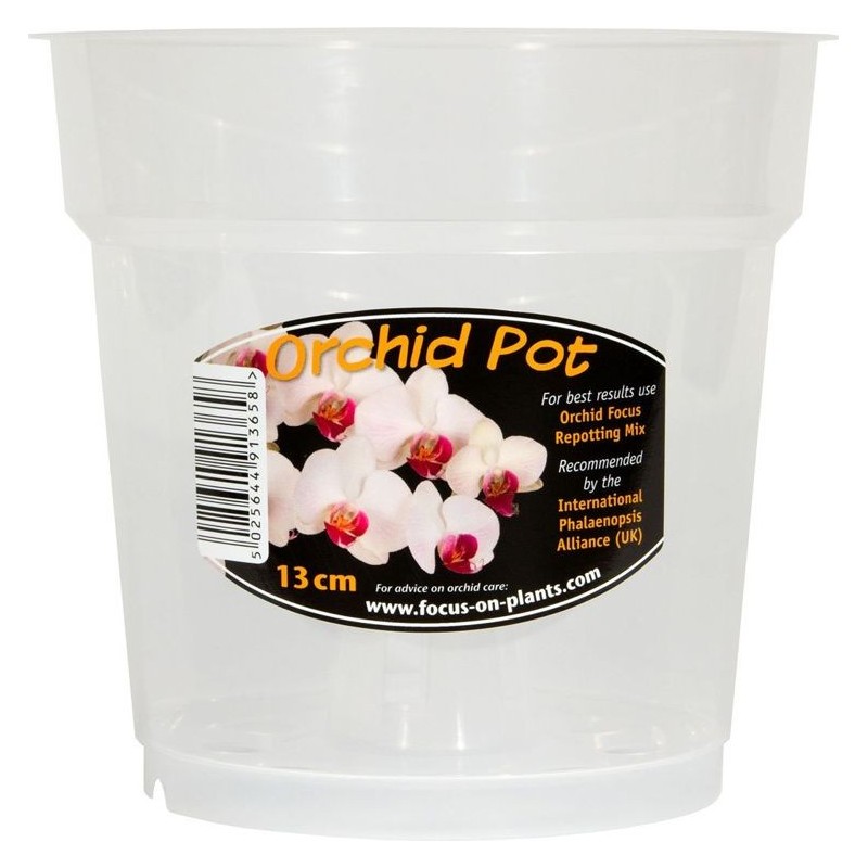 Growth Technology round pot, for orchids, 13cm