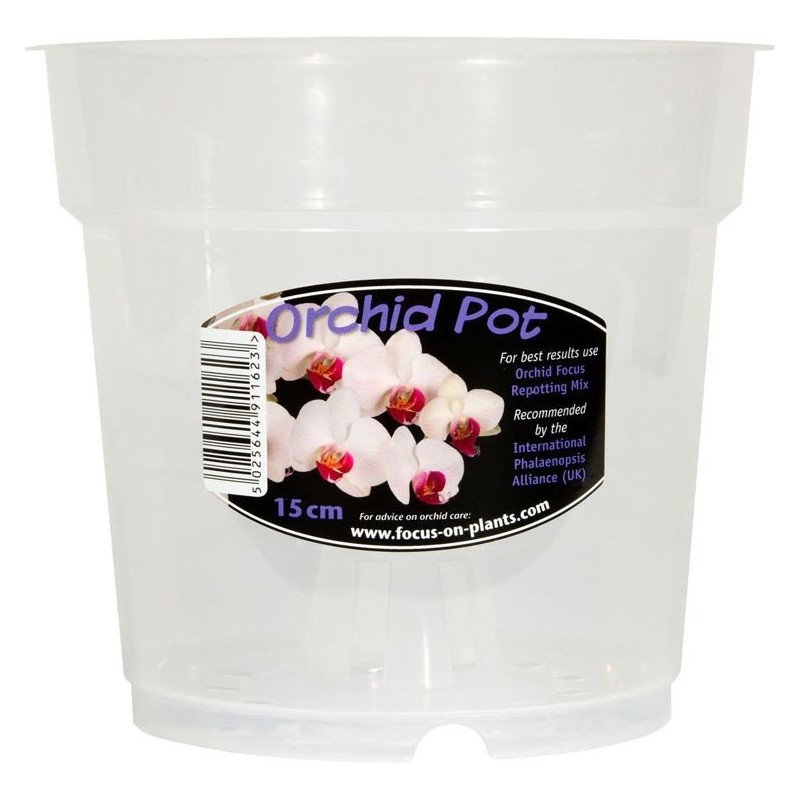 Growth Technology round pot, for orchids, 15cm