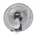 RAM 100W wall fan, 35cm, 3-speed