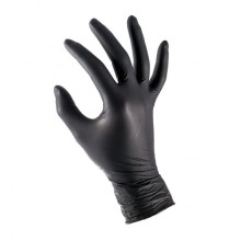 Nitril-Handschuhe NITRYLEX BLACK L 20 Stk. (10 Paar)