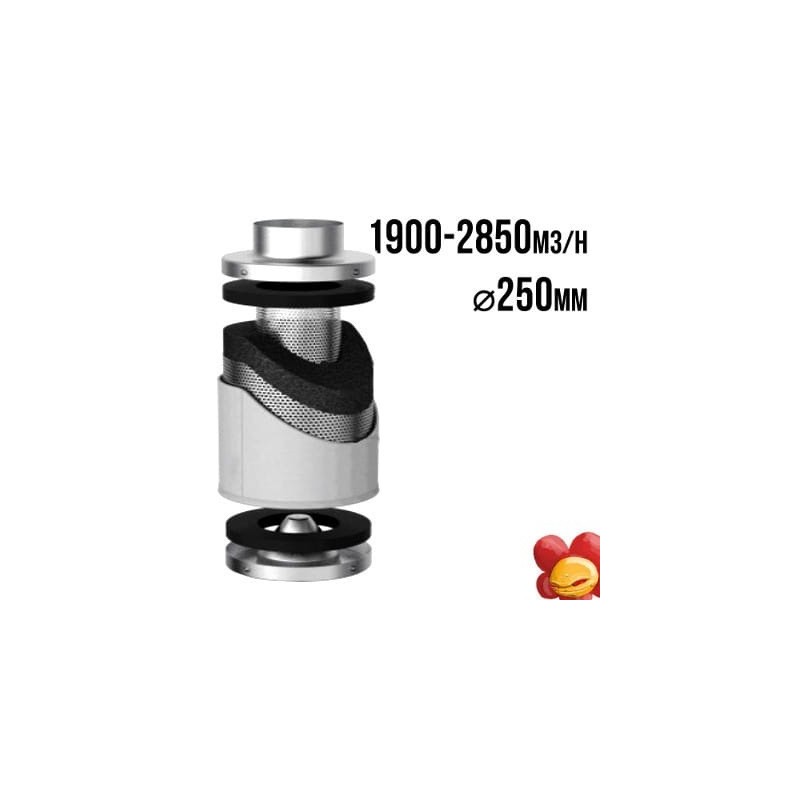 VF filtr węglowy PRO-ECO 1900-2850m3/h, fi 250mm