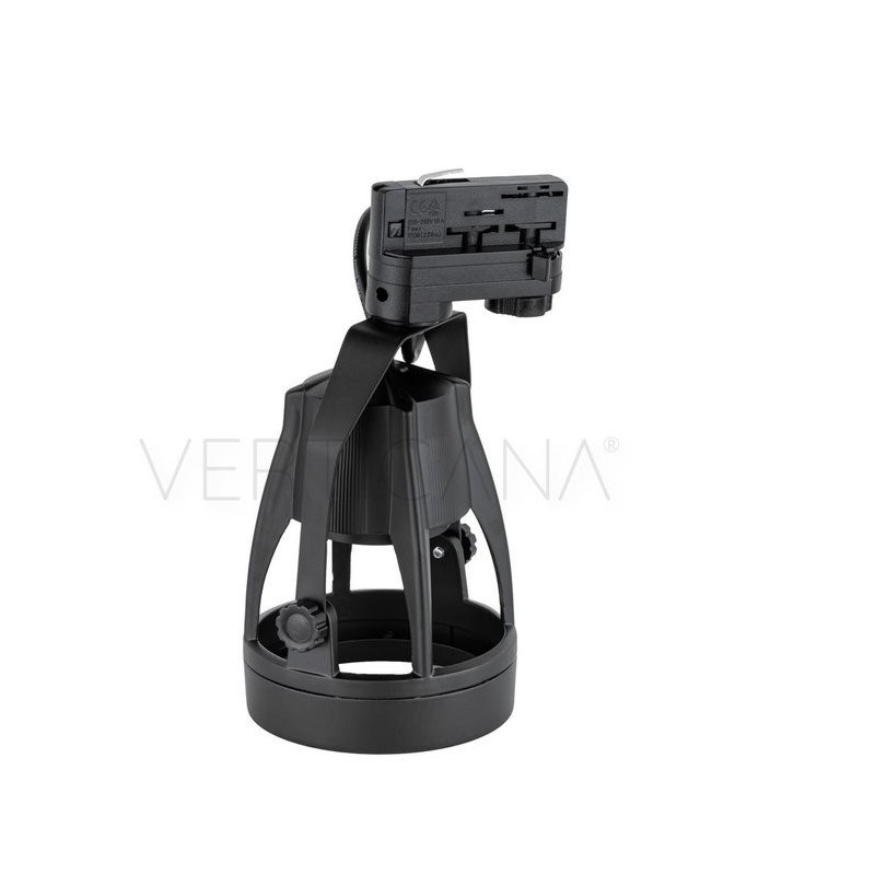 Lamp holder VERTICANA HOLDER, black