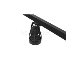 VERTICANA rail, 1 meter, black