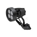 Lighting set VERTICANA 4x bulb + holder + rail, black, 45 ° lens