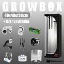 Zestaw do uprawy: Growbox 40x40x120cm + CFL 125W Dual