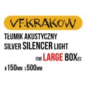 VF-Silver Silencer Light, fi 150mm, length 50cm