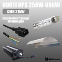 Horti HPS 250W-660W, CMH 315W, zestaw oświetleniowy, uniwersalny