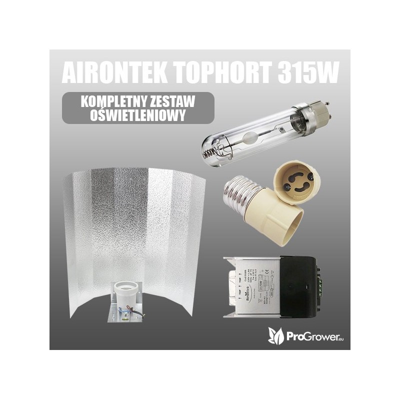 Airontek Tophort 315W, kompletny zestaw oświetleniowy