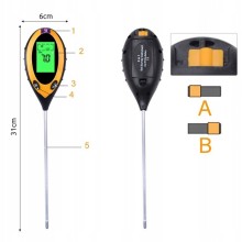 Elektronisches Messgerät für die Gartenarbeit 4in1