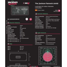 Grow The Jungle The Jackson Nemesis 200W Lampa LED grow Dimmable - z regulacją