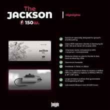 Wachsen Sie den Dschungel der Jackson 150W V1 Lampa LED wachsen dimmbar - z regulacją