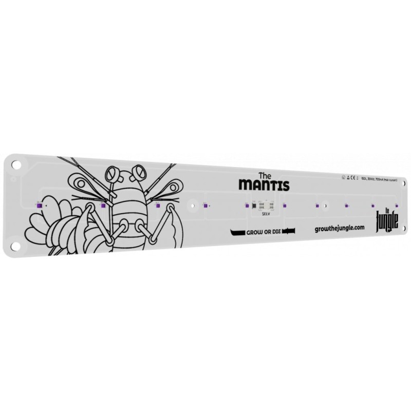 Grow The Jungle Mantis 25W Lampa LED UV BOOSTER (365nm & 405nm) - ultrafiolet