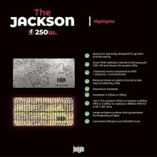 Wachsen Sie den Dschungel Die Jackson 250W Lampa LED wachsen