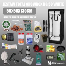 Zestaw TOTAL - 1 roślina - Growbox HG70 White + GS Sunray 150W