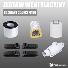 Ventilation set TD SILENT 250m3 fi100