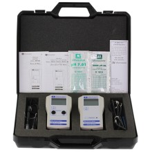 MILWAUKEE elektronisches pH- und EC-Messgeräteset (Leitfähigkeitsmessgerät), ph-Meter + EC-Meter, im Tragekoffer