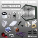 Zestaw do uprawy: Growbox RoyalRoom C300SL +3 x Lumatek ZEUS 600W PRO (pełne spektrum)