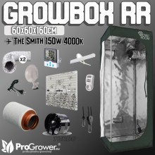 Zestaw do uprawy: Growbox RoyalRoom C60 60x60x160cm + Grow The Jungle THE SMITH 150W 4000K LED