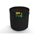 Herbgarden Jungle Bag Round 20L fabric flower pot, 30x30xh30cm