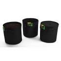 Herbgarden Jungle Bag Round 20L fabric flower pot, 30x30xh30cm