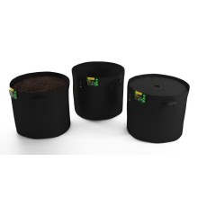 Herbgarden Jungle Bag Round 56L fabric flower pot, 44x44xh38cm