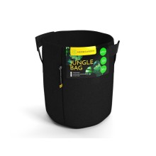 Herbgarden Dschungel Tasche Runde 3.8L Stoff Topf, 16x16x20cm