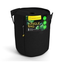 Herbgarden Jungle Bag Round 3.8L fabric flower pot, 16x16x20cm