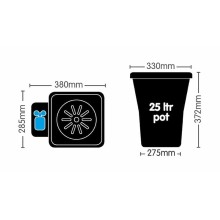 AutoPot 1Pot XL - 6 donic + 47L zbiornik