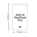 Flexi Tank Pro 400L, zbiornik z kranikiem