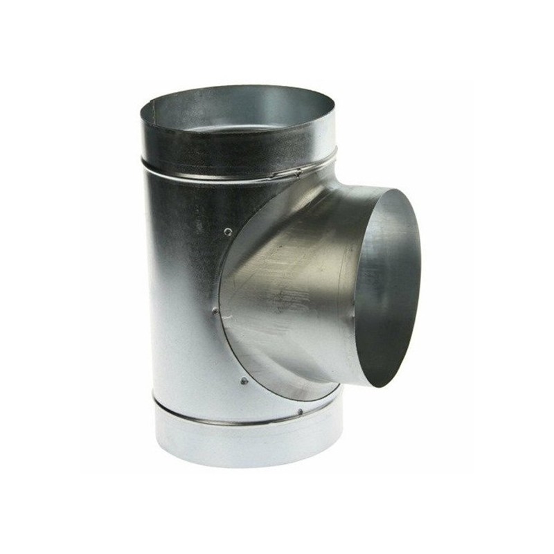 Ventilation tee ⌀ 3 x 160mm, metal