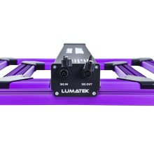 Lumatek ATS 200W PRO LED-Lampe, Vollspektrum, Abmessungen: 524,5 x 524,5 x 71,6 mm, beleuchtet 80/80cm