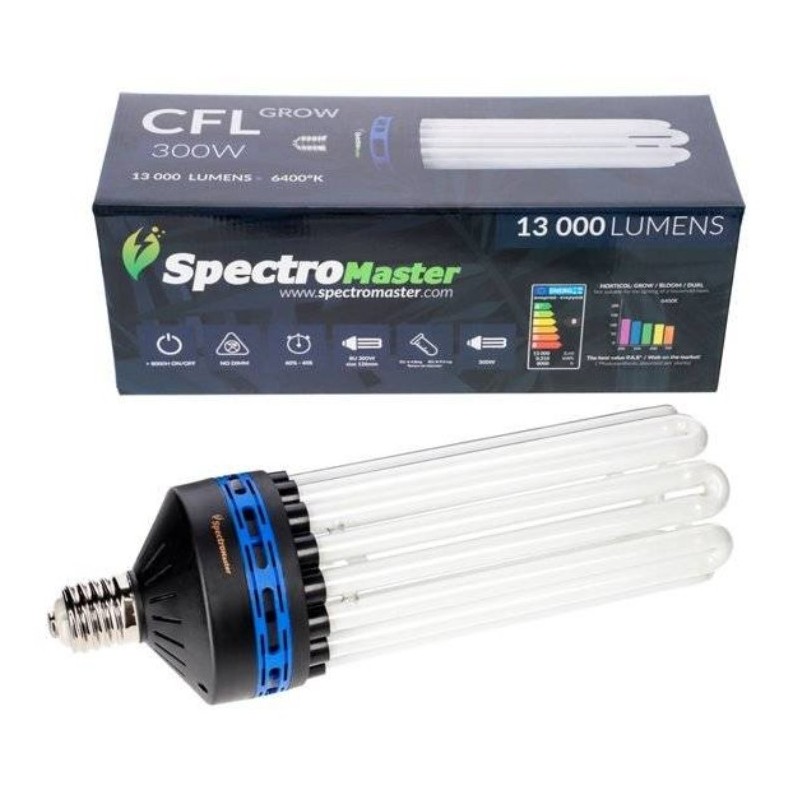 Spectromaster CFL 300W Grow Energy Saving Lamp