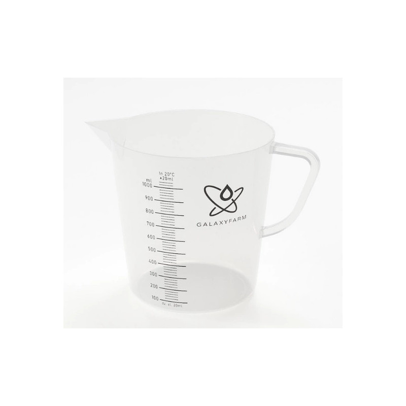 GALAXYFARM Plastic measuring cup 1L (1000ml), with scale