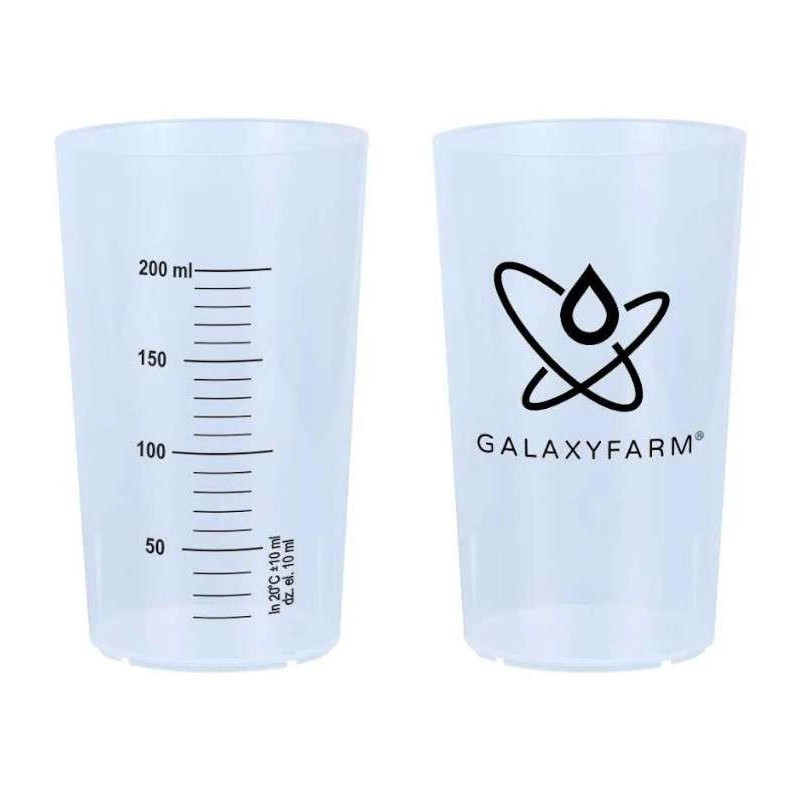 GALAXYFARM Plastic measuring cup 200ml, graduated.