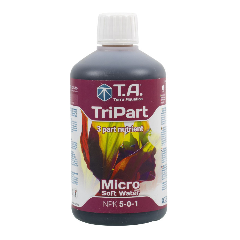 Terra Aquatica TriPart Flora MICRO 0.5L, soft water