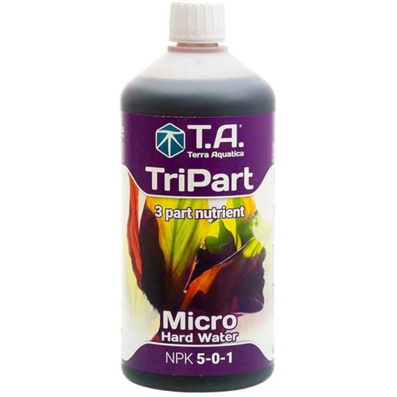 Terra Aquatica TriPart Flora MICRO 1L, hard water