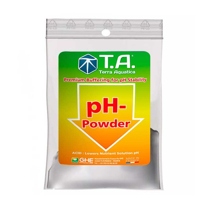 Terra Aquatica pH-Down 25g, pH lowering regulator powder