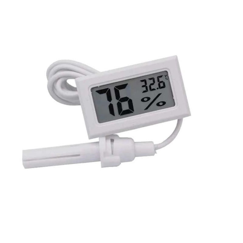 Electronic Thermometer and Hygrometer 2-in-1