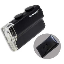 LUMAGNY® Beleuchtetes LED-Minimikroskop, Vergrößerung 60-100x